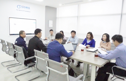 Sigma vinh dự đạt tái chứng nhận OHSAS theo tiêu chuẩn BSI