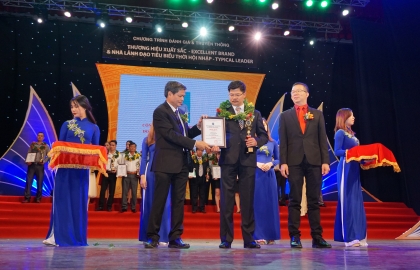 Sigma vinh dự đạt giải thưởng “Thương hiệu xuất sắc và Nhà lãnh đạo tiêu biểu thời kỳ hội nhập”