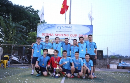 Chung kết giải bóng đá Sigma Spring Cup 2018 – Cuộc đối đầu trong mơ giữa Cơ & Điện