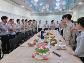 Sigma celebrates the birthday party for staff in July - The beauty of corporate culture