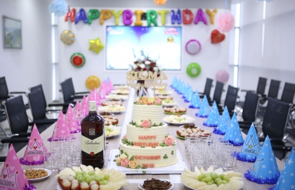 Tiệc sinh nhật tháng 10 – Tôn vinh sự khởi nguồn của những nhà lãnh đạo tài ba