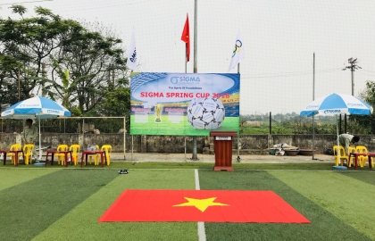 Công tác chuẩn bị trước thềm Chung kết Sigma Spring Cup 2018
