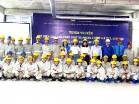 Sigma triển khai chương trình tuyên truyền phổ biến giáo dục pháp luật và phòng chống HIV/ AIDS trong công nhân lao động