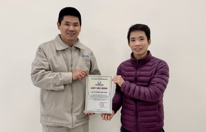 Sigma đạt chứng nhận về công tác an toàn, vệ sinh lao động tại dự án Phenikaa