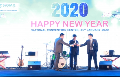 Tiệc tất niên Sigma 2020 – Sự hòa quyện giữa ánh sáng và âm nhạc