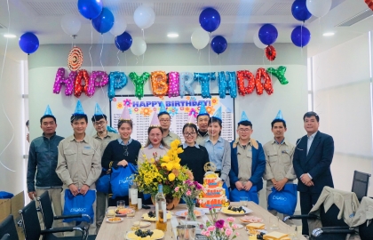 Tiệc sinh nhật tháng 1 và 2 tại Sigma – Ngọt ngào vị xuân