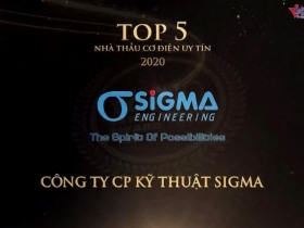 Sigma tiếp tục góp mặt trong lễ trao giải TOP 5 Nhà thầu Cơ Điện 2020