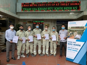 Sigma triển khai chương trình khám sức khỏe 2021