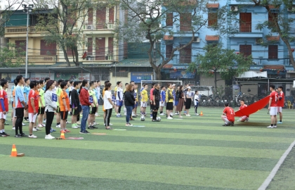 Giải bóng đá Sigma Spring Cup 2021 chính thức khai mạc