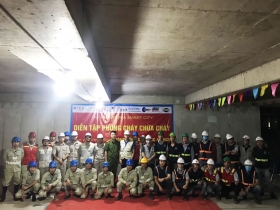 Tổ chức diễn tập PCCC tại dự án Imperia Smart City