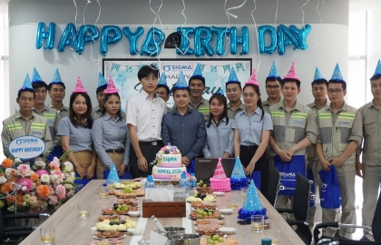 Sinh nhật tháng Tư tại Sigma - Bản giao hưởng mùa hạ