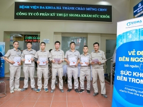 Sigma triển khai thành công chương trình khám sức khỏe 2023