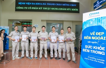 Sigma triển khai thành công chương trình khám sức khỏe 2023
