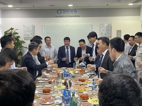 Sigma tưng bừng tổ chức tiệc khai xuân 2024