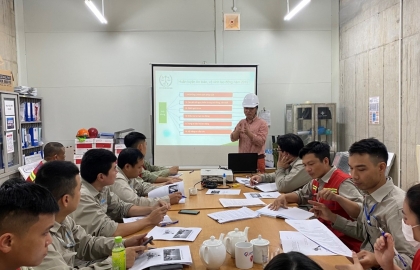 Sigma tổ chức huấn luyện sơ cấp cứu tai nạn lao động tại dự án Masteri West Heights Tây Mỗ