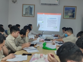 Sigma tổ chức đào tạo an toàn tại dự án Gelex Fairmont Hotel