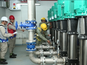 Sigma - không khí làm việc trên công trường dự án 