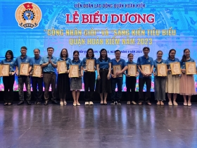 Sigma tiếp tục đạt danh hiệu “Công nhân giỏi quận Hoàn Kiếm” 2023