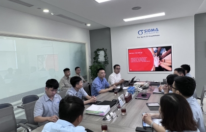 Sigma duy trì, cải tiến hệ thống QHSE (Quality, Health, Safety, and Environment) theo tiêu chuẩn ISO 9001:2015, 14001:2015 & 45001:2018