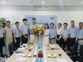 Sigma đạt chứng nhận Hệ thống Quản lý QHSE theo tiêu chuẩn ISO 9001:2015, 14001:2015 & 45001:2018