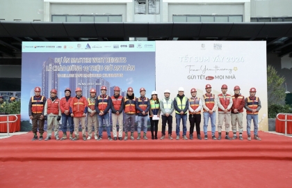Sigma đạt chứng nhận 10 triệu giờ lao động an toàn tại dự án Masteri West Heights