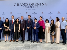 Sigma tham dự lễ cắt băng khánh thành tại dự án The Grand Hà Nội