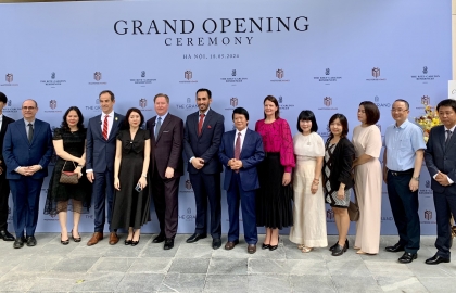 Sigma tham dự lễ cắt băng khánh thành tại dự án The Grand Hà Nội