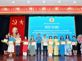 Sigma Tham Dự Hội Nghị Biểu Dương Cán Bộ Công Đoàn Cơ Sở Xuất Sắc Tiêu Biểu năm 2024