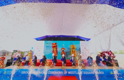 Sigma accompanies Newtecons at the groundbreaking ceremony of Westlake Square Hanoi – A green architectural landmark in the heart of the capital