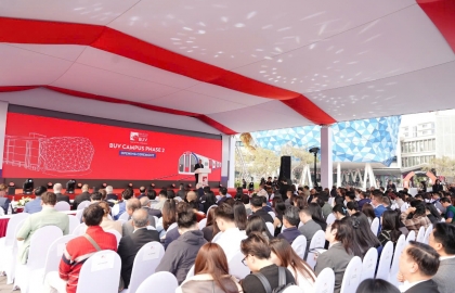 Sigma attends the opening ceremony of the British University Vietnam project phase 2