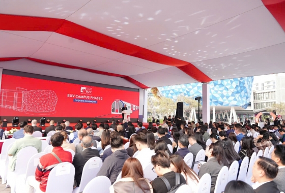 Sigma attends the opening ceremony of the British University Vietnam project phase 2