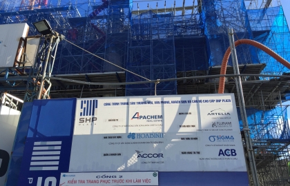 SHP Plaza bàn giao mặt bằng cho Sigma để tiến hành thi công hệ thống cơ điện