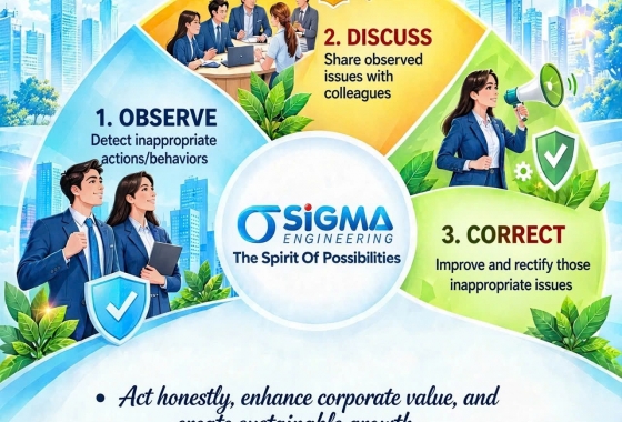 Sigma embraces 2026 Corporate Ethics Month: Doing the right thing and fostering a speak-up culture