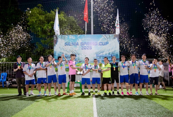 Sigma Spring Cup 2025: Bản hùng ca khép lại giai điệu mùa xuân